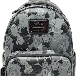 Loungefly Disney Villains Debossed All Over Print